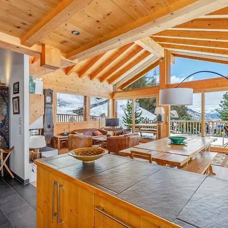 Chalet Magrappe, Acces Direct A La Piste Des Mayens De *