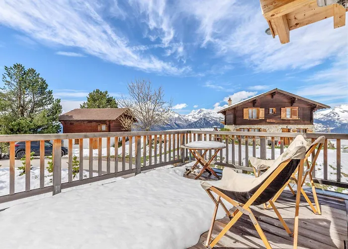 Chalet Magrappe, Accès Direct à La Piste Des Mayens De