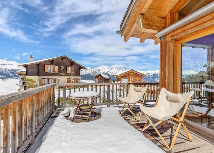 Magrappe, Accès Direct à La Piste Des Mayens De Chalet Veysonnaz