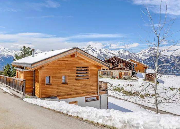 Chalet Magrappe, Accès Direct à La Piste Des Mayens De